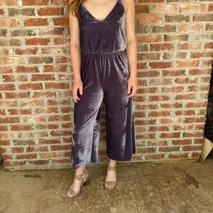 Sienna Sky Bluish Purple Sleeveless Jumpsuit Size Small.  CSW136P6.